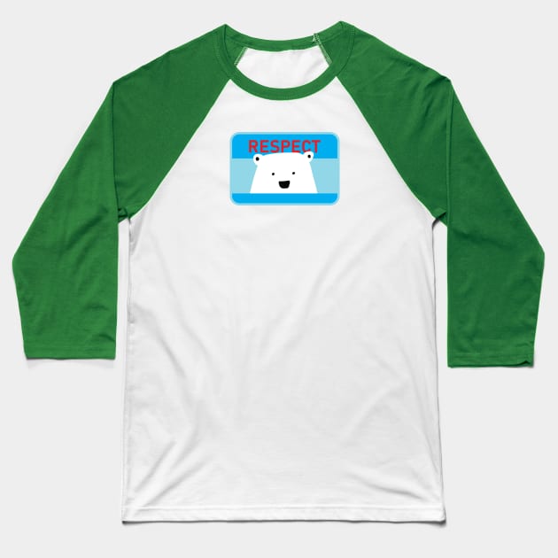 POLAR BEAR Baseball T-Shirt by encip